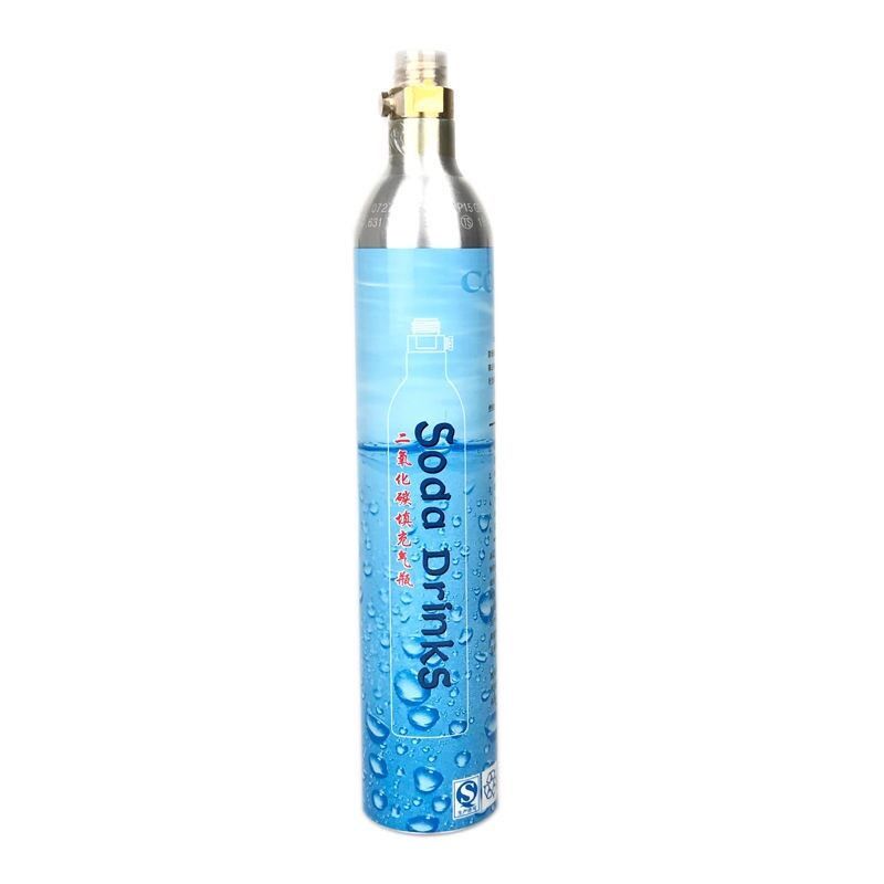 0.6L Aluminium Co2 Sodastream Cylinder with Co2 Gas