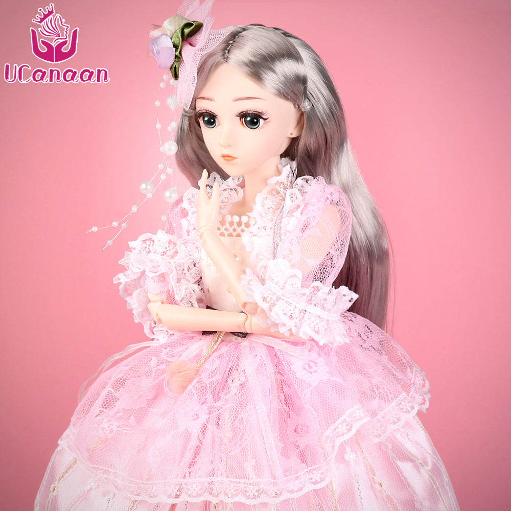 18inch 18 ball jointed dolls with clothes outfit Apparel & Accessories > Shoes wig hair makeup toys