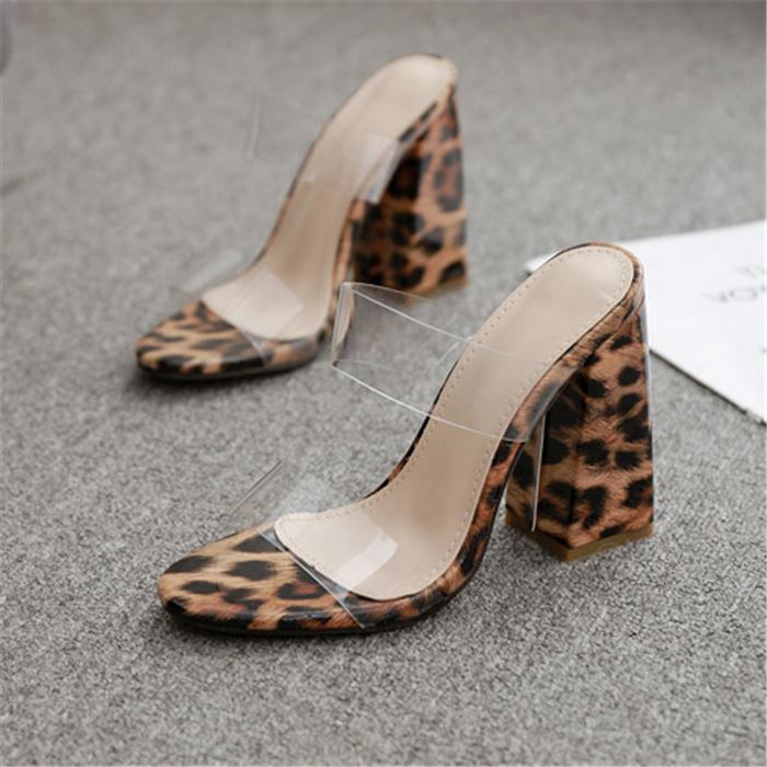 INS Hot Women High Heel Sandals Summer Fashion Sandalias Transparentes Ladies Shoes Women Heels