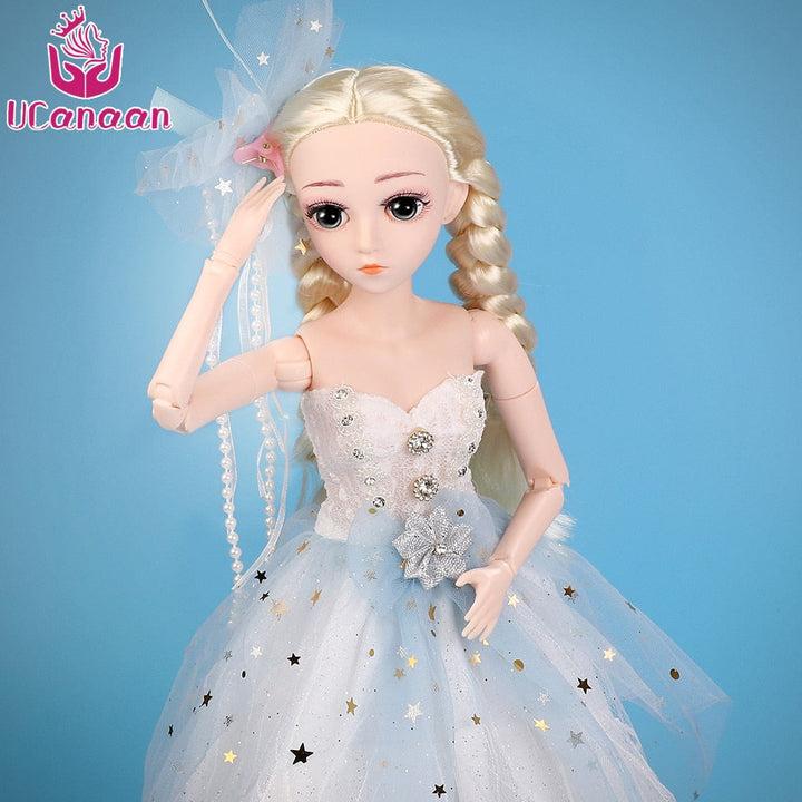 18inch 18 ball jointed dolls with clothes outfit Apparel & Accessories > Shoes wig hair makeup toys