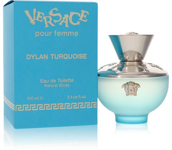 Versace Brand perfume for women in a blue box