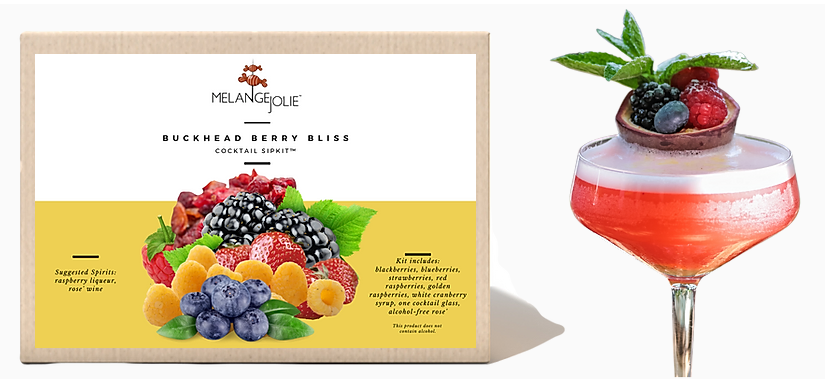 Mélange Jolie Buckhead Berry Bliss Cocktail SipKit™