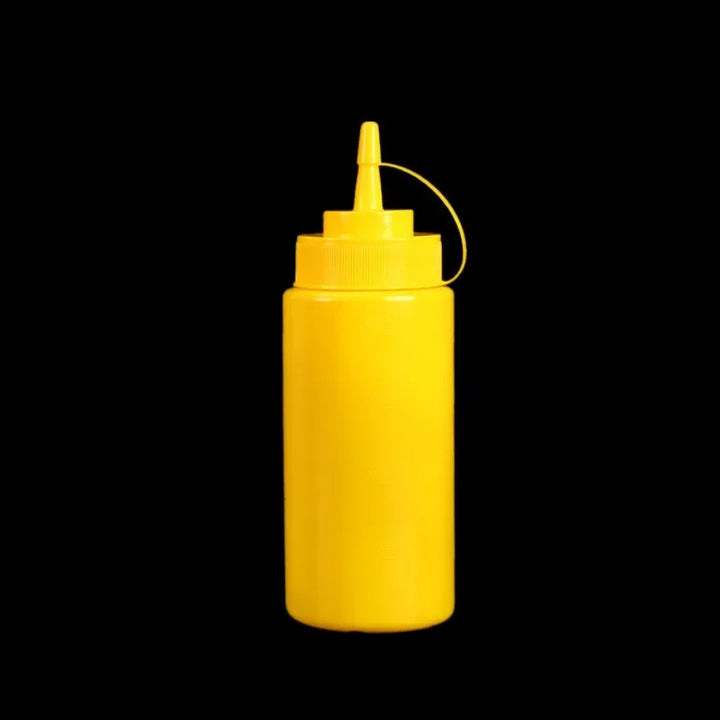 480ml Food Squeeze Bottles Condiment Dispenser Ketchup Mustard Kitchen Gadgets