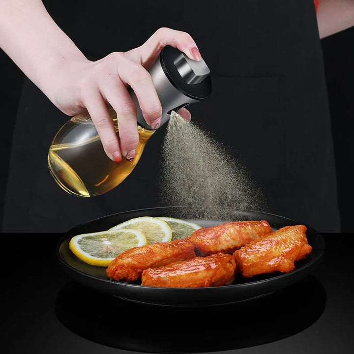 Oil Spray Bottle Barbecue Multi-Function Air Fryer Glass High-Pressure Baking