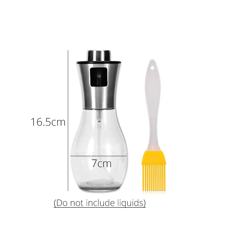 Olive Oil Sprayer Dispenser for BBQ Air Fryer, Premium Glass, Kitchenware