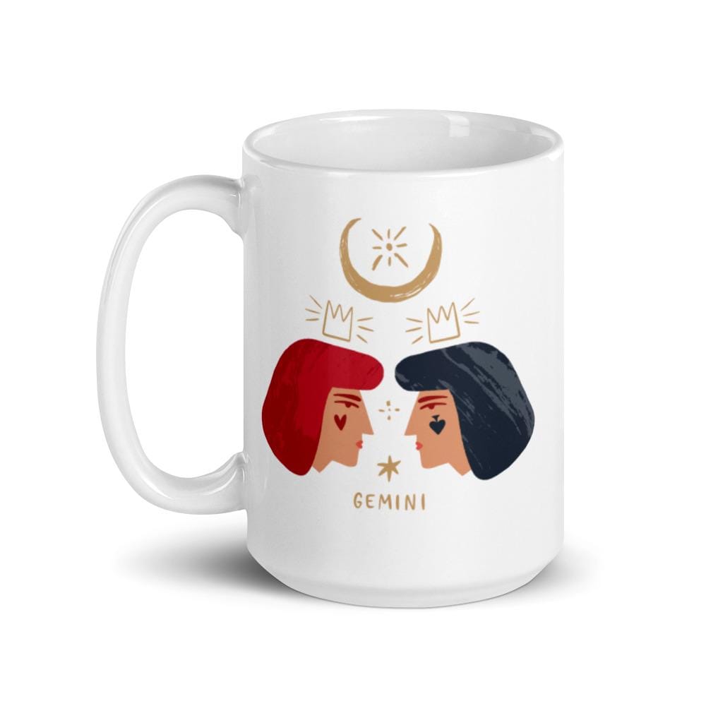 Gemini Zodiac Girl Coffee Mug