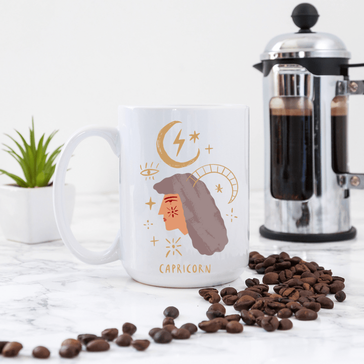 Capricorn Zodiac Girl Coffee Mug