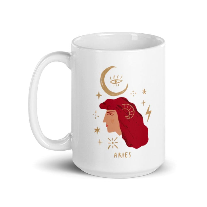 Aries Zodiac Girl Coffee Mug