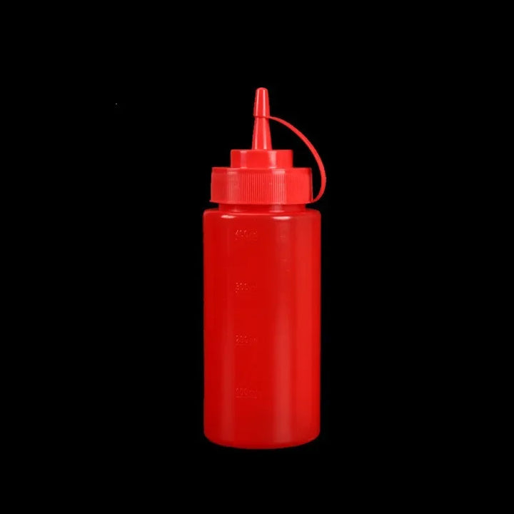480ml Food Squeeze Bottles Condiment Dispenser Ketchup Mustard Kitchen Gadgets
