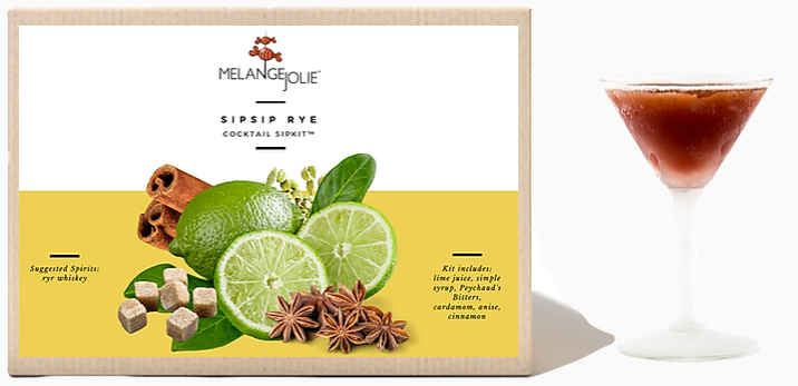 Mélange Jolie SipSip Rye Cocktail SipKit™