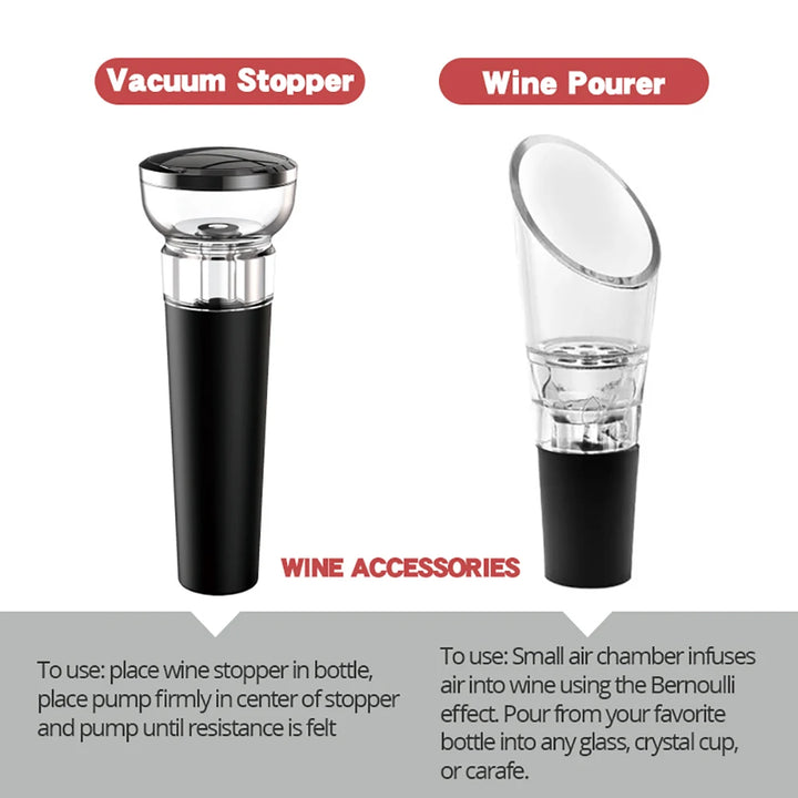 Electric Wine Opener, Battery With Foil Cutter, Kitchen Party Bar tool