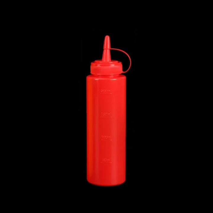 480ml Food Squeeze Bottles Condiment Dispenser Ketchup Mustard Kitchen Gadgets