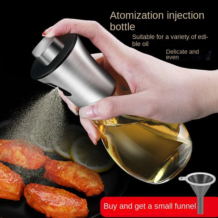 Oil Spray Bottle Barbecue Multi-Function Air Fryer Glass High-Pressure Baking