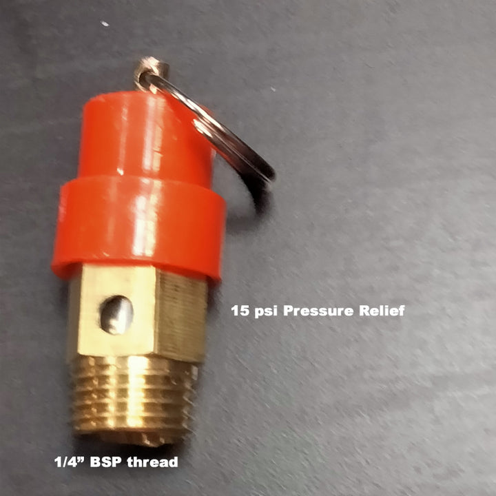 JR Cervecero Multi Purpose Pressure Fermenter Safety Relief  Valve Replacement