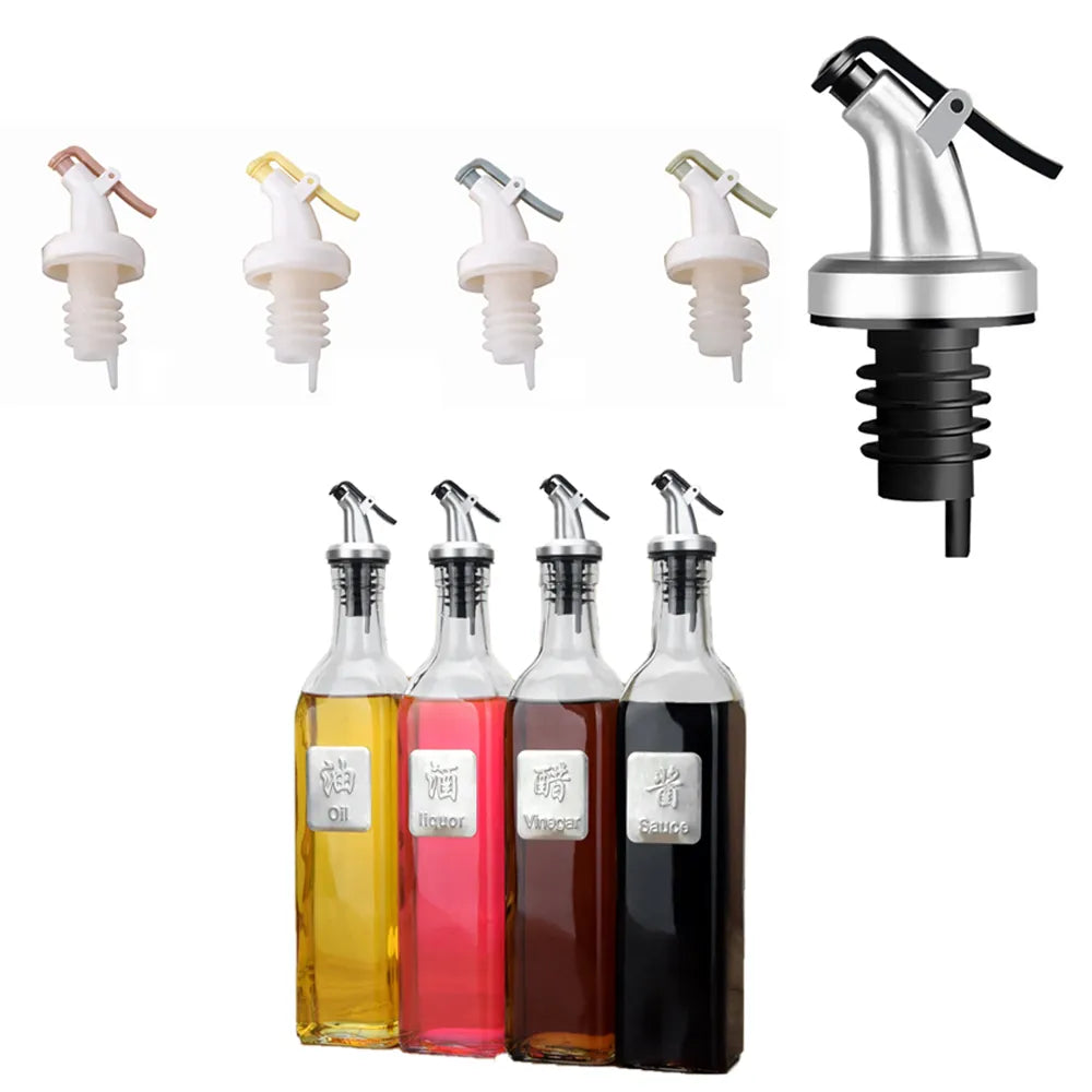 Olive Oil Bottle Wine Sauce Liquor Oil Dispenser ASB Lock Leak-Proof Plug