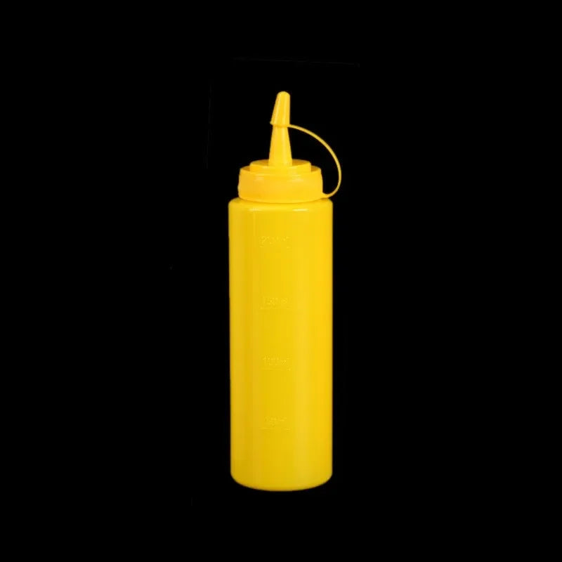 480ml Food Squeeze Bottles Condiment Dispenser Ketchup Mustard Kitchen Gadgets