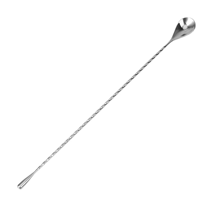 30/40cm Stainless Steel Stir Bar Spoon Spiral Pattern  Bar Tool