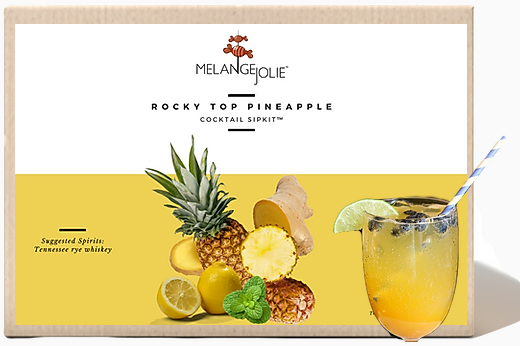 Mélange Jolie Rocky Top Pineapple Cocktail SipKit™