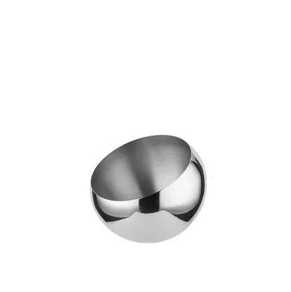 Stainless Steel Oblique Mouthed Sauce Bowl With Lid