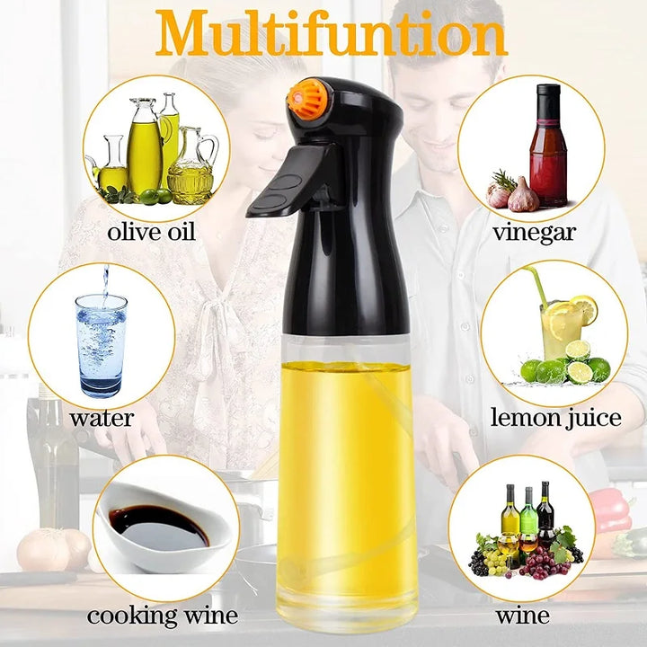 Olive Oil Bottle Baking Barbecue Mist Sprayer Kitchen Cooking Oil Dispenser