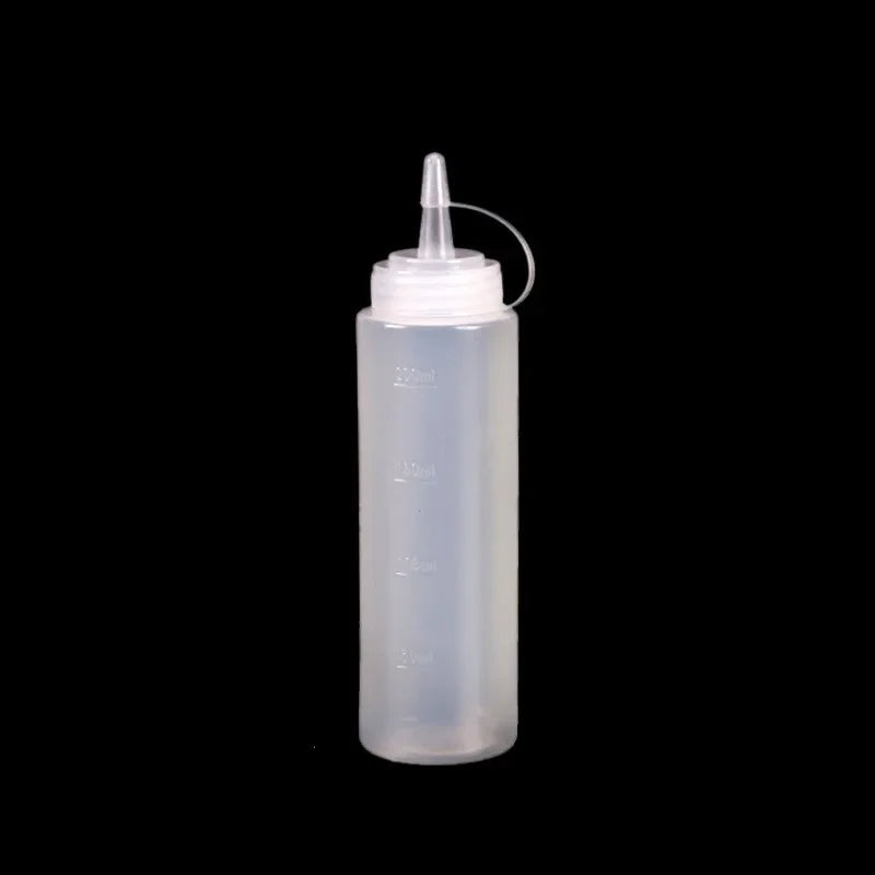 480ml Food Squeeze Bottles Condiment Dispenser Ketchup Mustard Kitchen Gadgets
