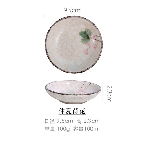 Japanese-Sushi Dishes Ceramic Snacks Appetizer Dishes