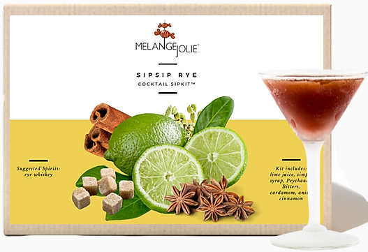 Mélange Jolie SipSip Rye Cocktail SipKit™