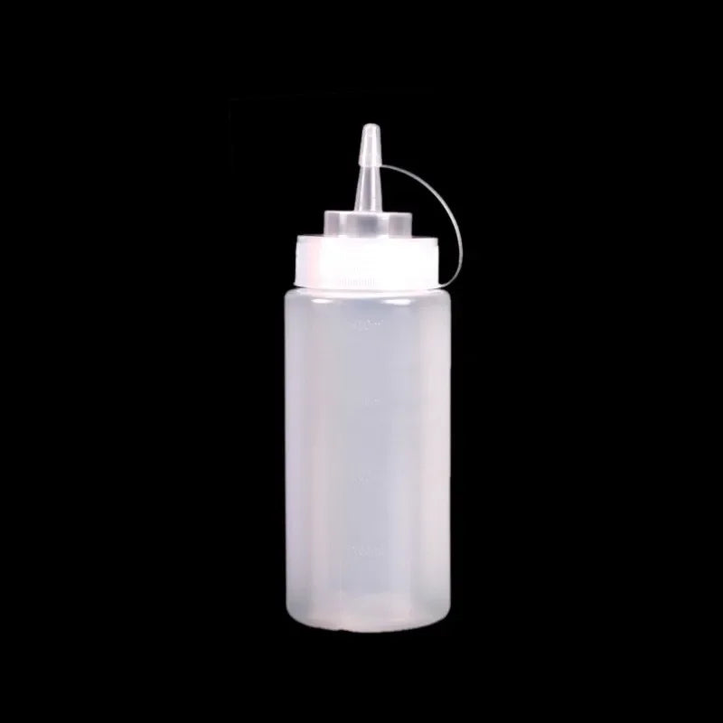 480ml Food Squeeze Bottles Condiment Dispenser Ketchup Mustard Kitchen Gadgets