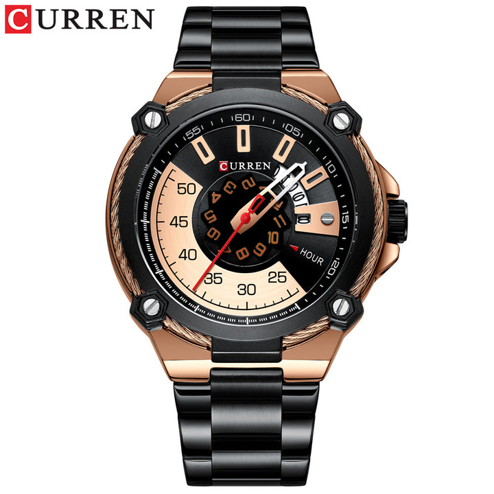 Brand Men WatchFashionable Man Suit Collocationmen Gold WatchBusiness Watch Waterproof