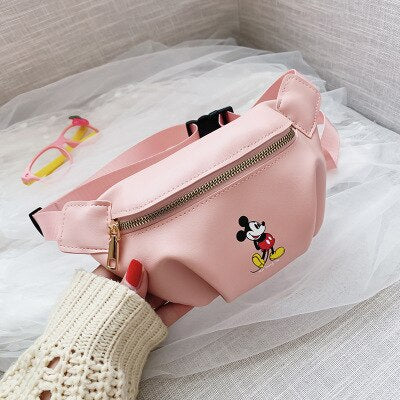 Disney Mickey Mouselady messenger girls shoulder bag minne waist pack