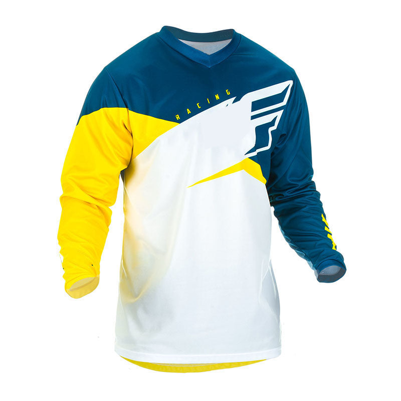 Quick dry breathable long sleeve windproof motorcycle wear motocross jersey