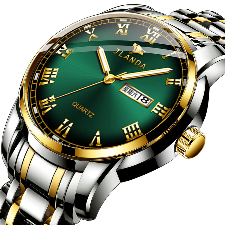 Luxury waterproof quartz brand wristwatches for men