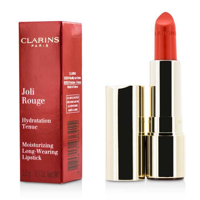 CLARINS - Joli Rouge (Long Wearing Moisturizing Lipstick) 3.5g/0.12oz