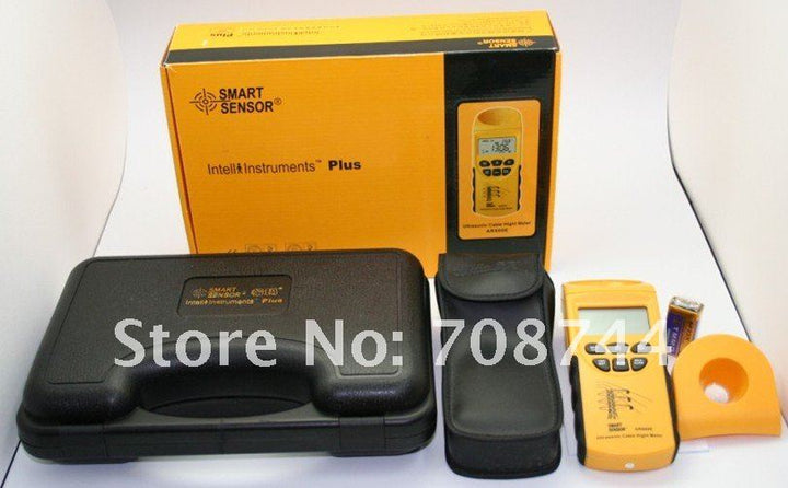 Smart sensor ar600e digital ultrasonic cable height meter tester