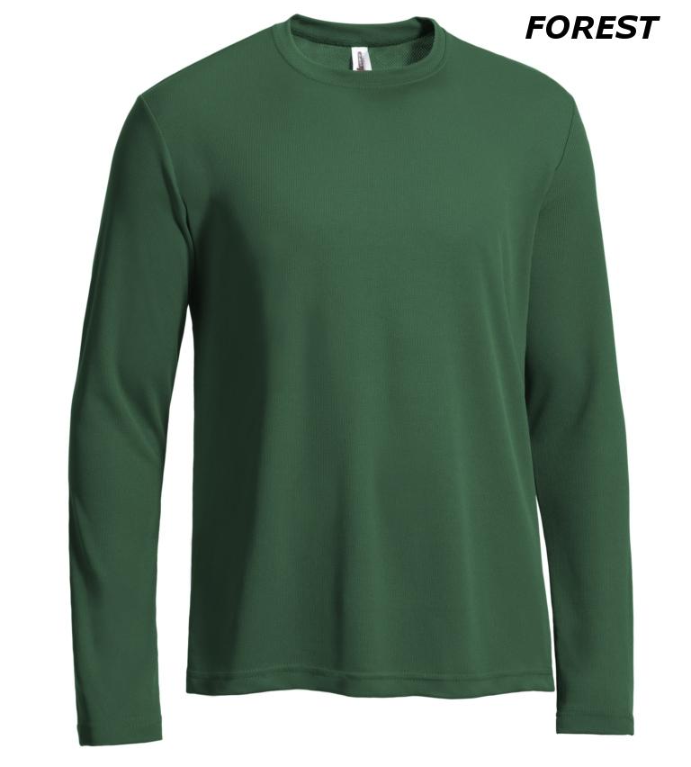 AJ901D Men's Long Sleeve Tec Tee