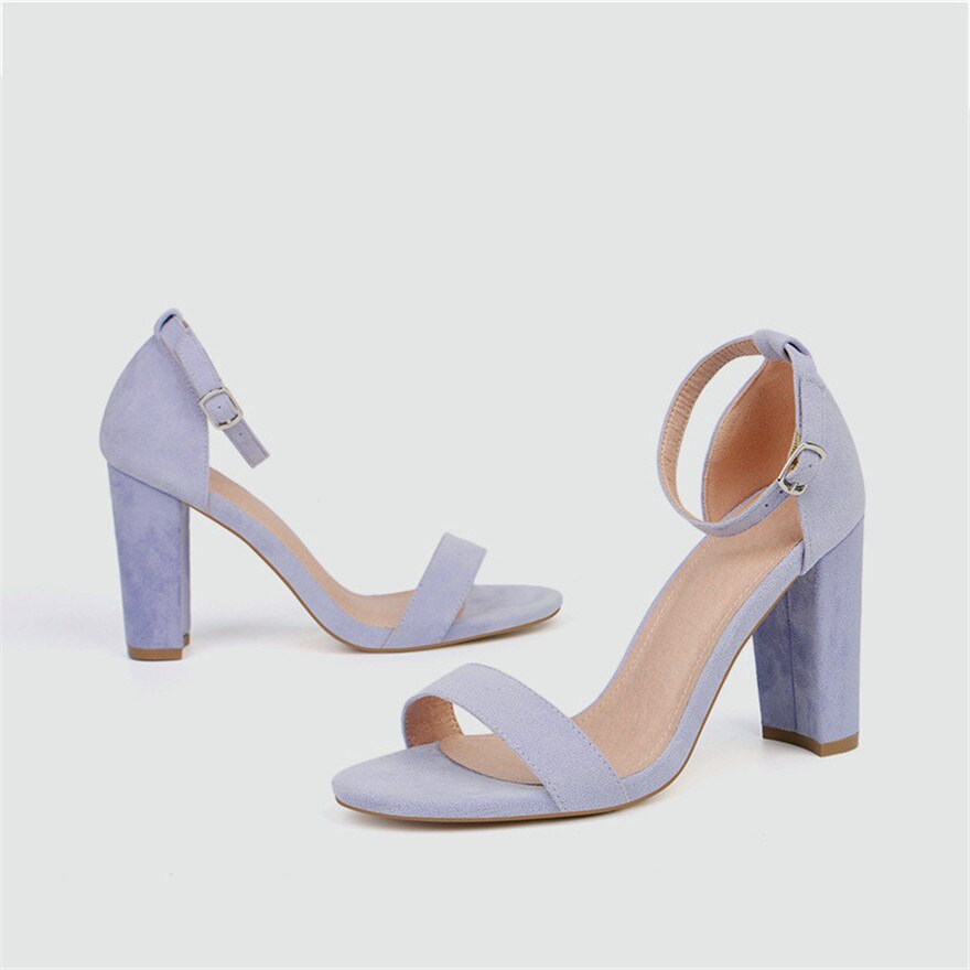 High heels women Apparel & Accessories > Shoes fashion white yellow block heels