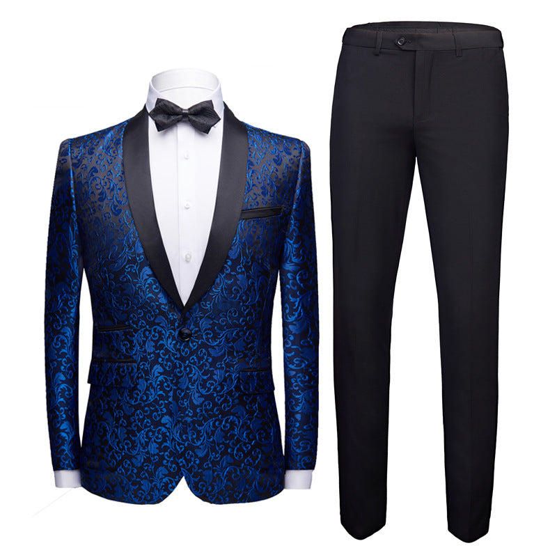 EVERLAND OEM Traje Formal Traje Mens Suits Manufacturer 2 Piece Slim Fit Blazer+pants+vest White Groom Men's Wedding Suit