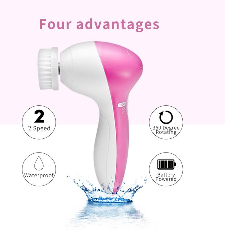 3-In-1 Electric Facial Cleansing Brush