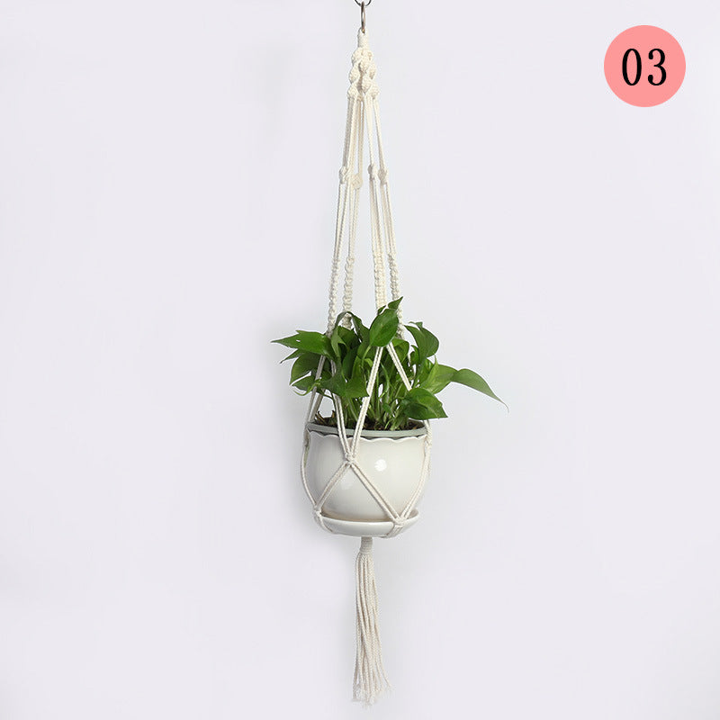 100 handmade macrame plant flower pot hanger for wall decoration