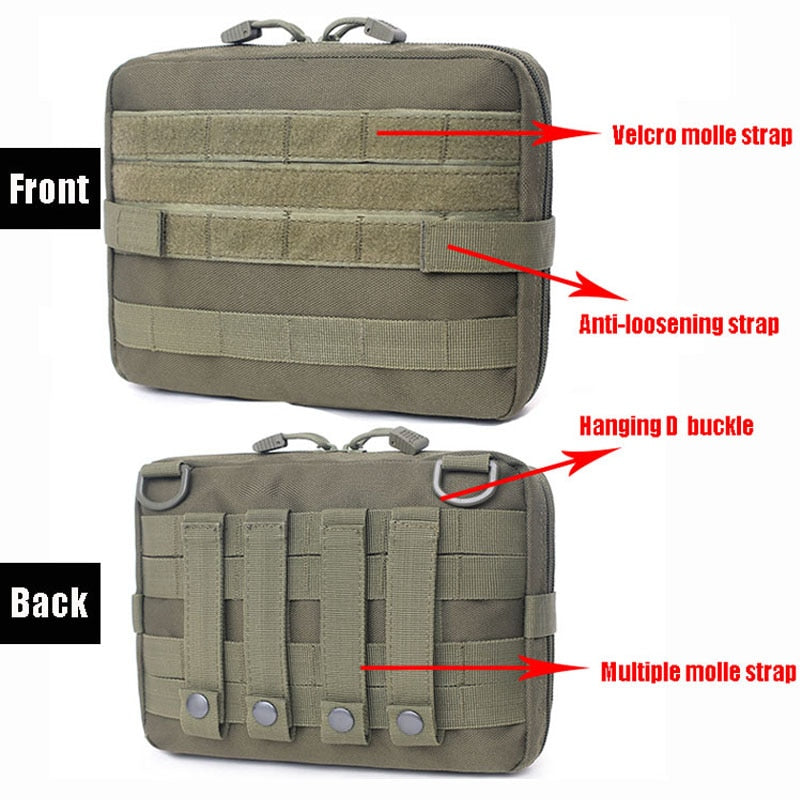 Tactical Medical Kit Military Emergency Camping Hunting Utility EDC Bag