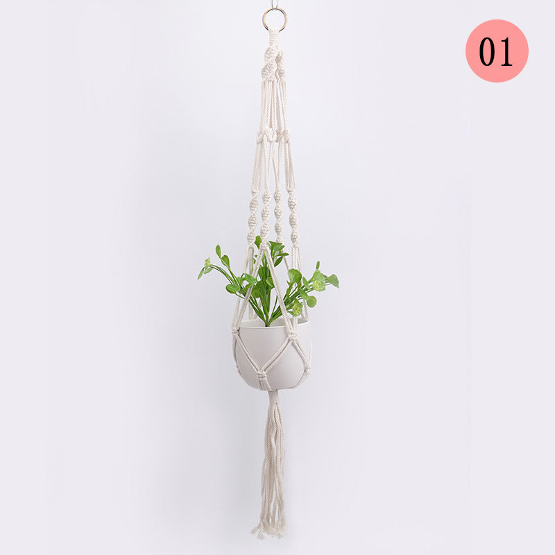 100 handmade macrame plant flower pot hanger for wall decoration