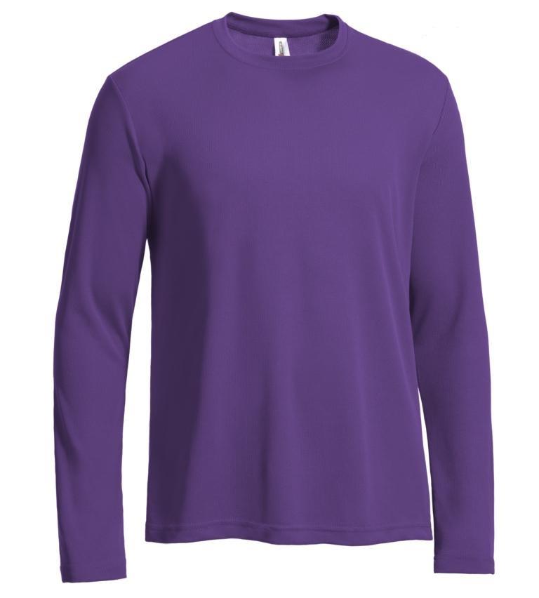 AJ901D Men's Long Sleeve Tec Tee