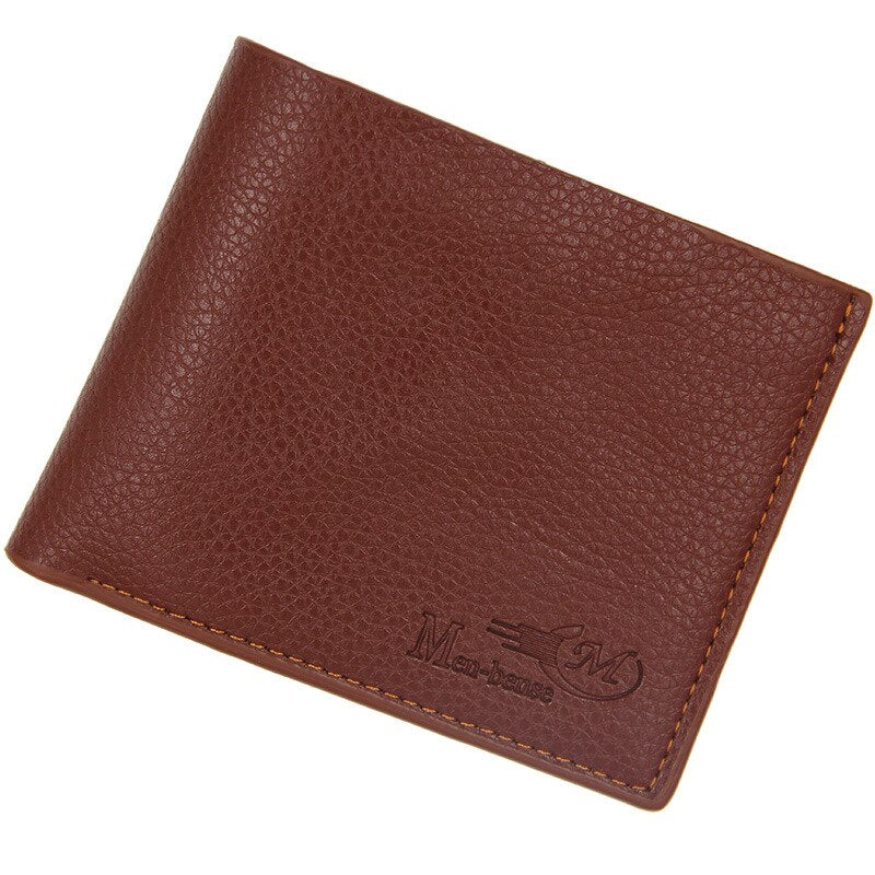 Men wallets high quality slim card photo holder coin pocket