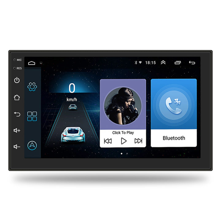 Double 2din 7 inch car radio android with gps navigation wifil stereo player multimedia video