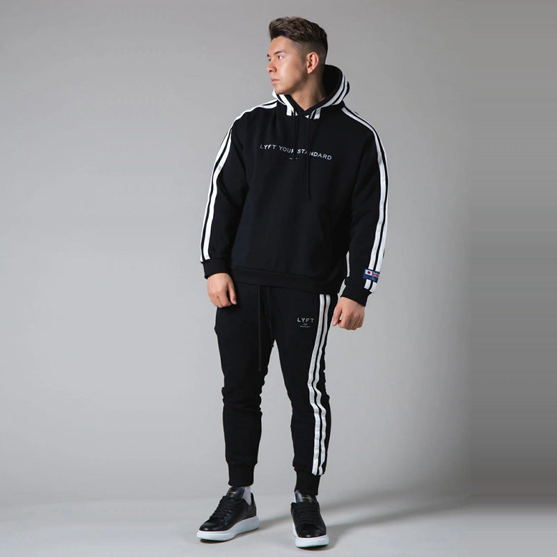 Customized High Quality Fitness Men's Tracksuit Set Tech Fit Jogger Suit Blank Sports Men Jogger Sets