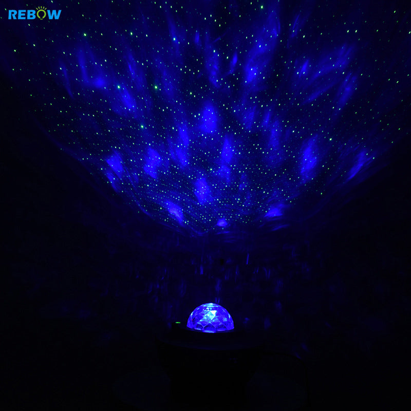 Rebow Drop Shipping Christmas Light Mini Laser Holiday Led Night Club Disco Ceiling Star Blisslights Galaxy Projector