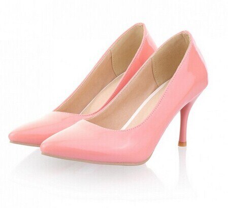 Womens pumps thin heel classic white red nude beige wedding Apparel & Accessories > Shoes