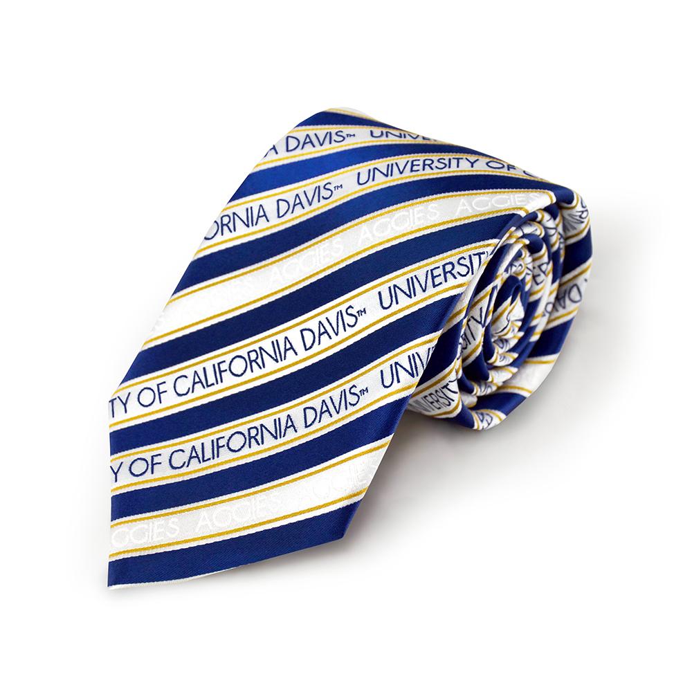 uc davis aggies mens tie apparel