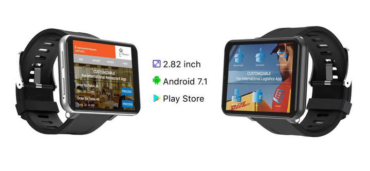 2 82 inch big screen smart watch 16gb 32gb rom 4g sim card wifi watch