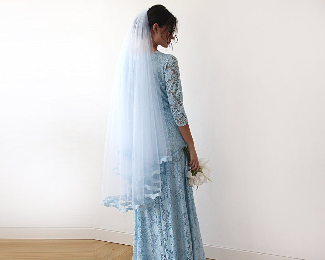 Wedding Veil Short Length   #4015